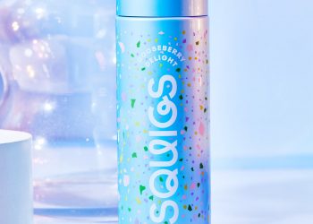 Image may contain: Bottle, Shaker, and Water Bottle