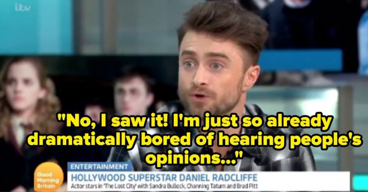 Daniel Radcliffe Is Over Will Smith/Chris Rock Drama