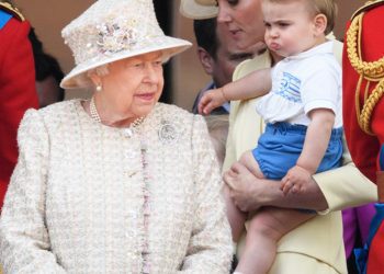 queen elizabeth prince louis