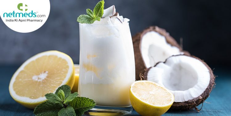 Coconut lemon smoothie