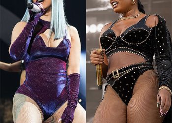 Cardi B Megan Thee Stallion Performing