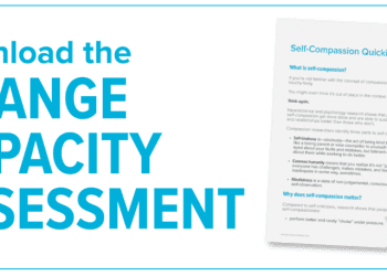Image of change capacity assessment document available for free download