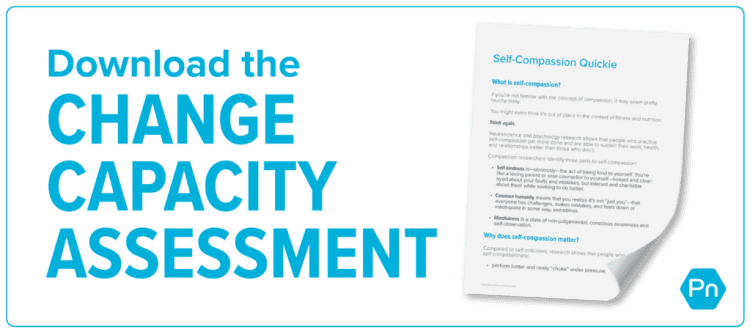 Image of change capacity assessment document available for free download