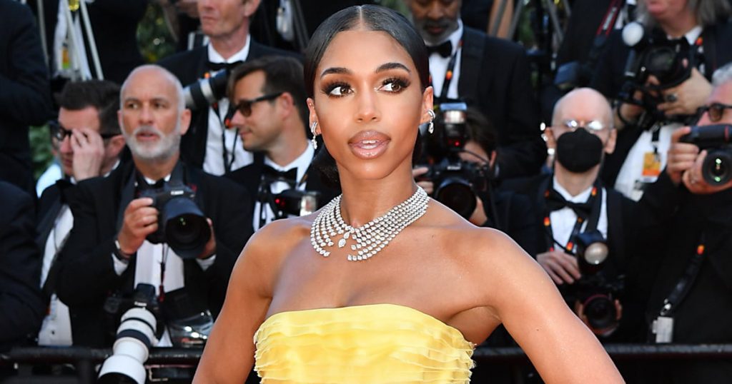 Lori Harvey's Outfit at the Cannes Film Festival Photos