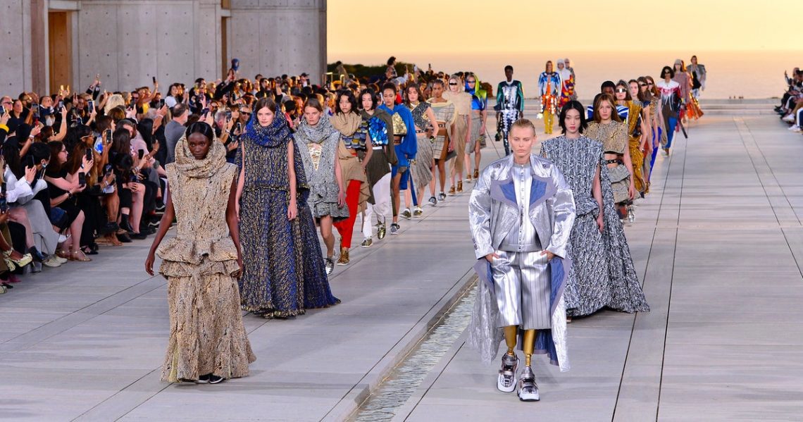 Louis Vuitton's Cruise 2023 Show Was Made For the Sunset