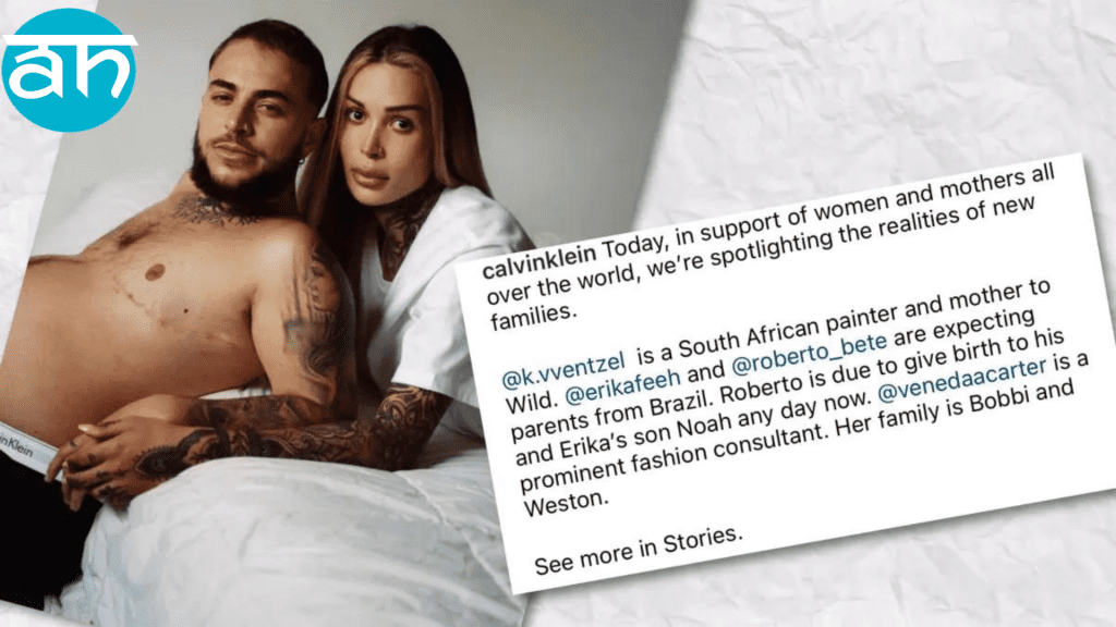 &apos;Pregnant man&apos; in Calvin Klein ad sparks international controversy