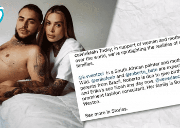 &apos;Pregnant man&apos; in Calvin Klein ad sparks international controversy