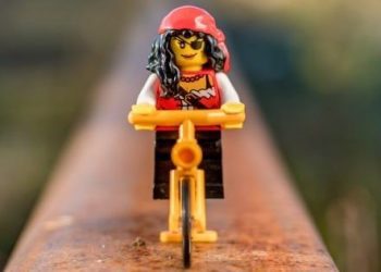 This biker loves interval training.