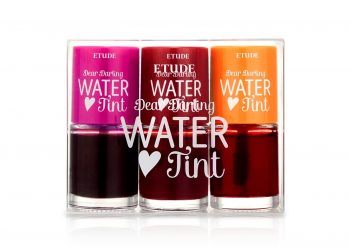 A three pack set of Etude Dear Darling Water Tints.