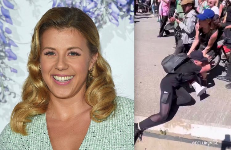 ‘Full House” Star Jodie Sweetin Shoved By LAPD During Pro-Choice Rally – Deadline