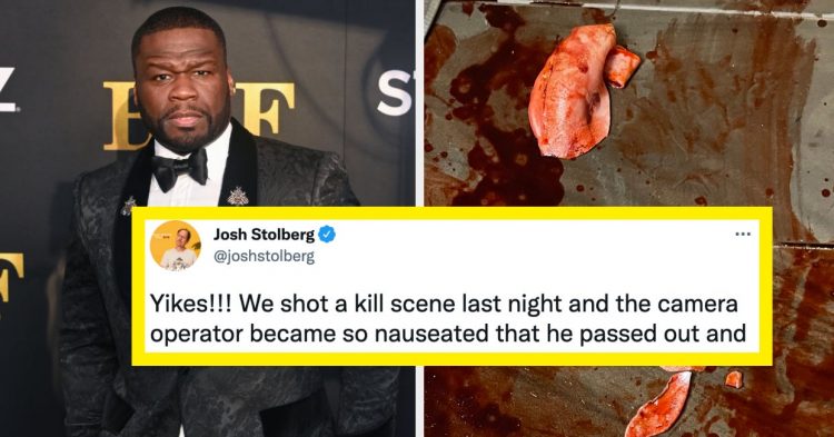 50 Cent's New Horror Movie Made A Cameraman Pass Out