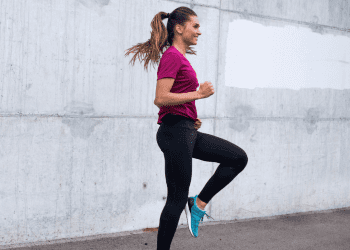 woman doing cardio workout