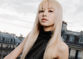 Blackpink’s Lisa Channeled Brigitte Bardot in Black Halter Top and Shorts For Celine Show