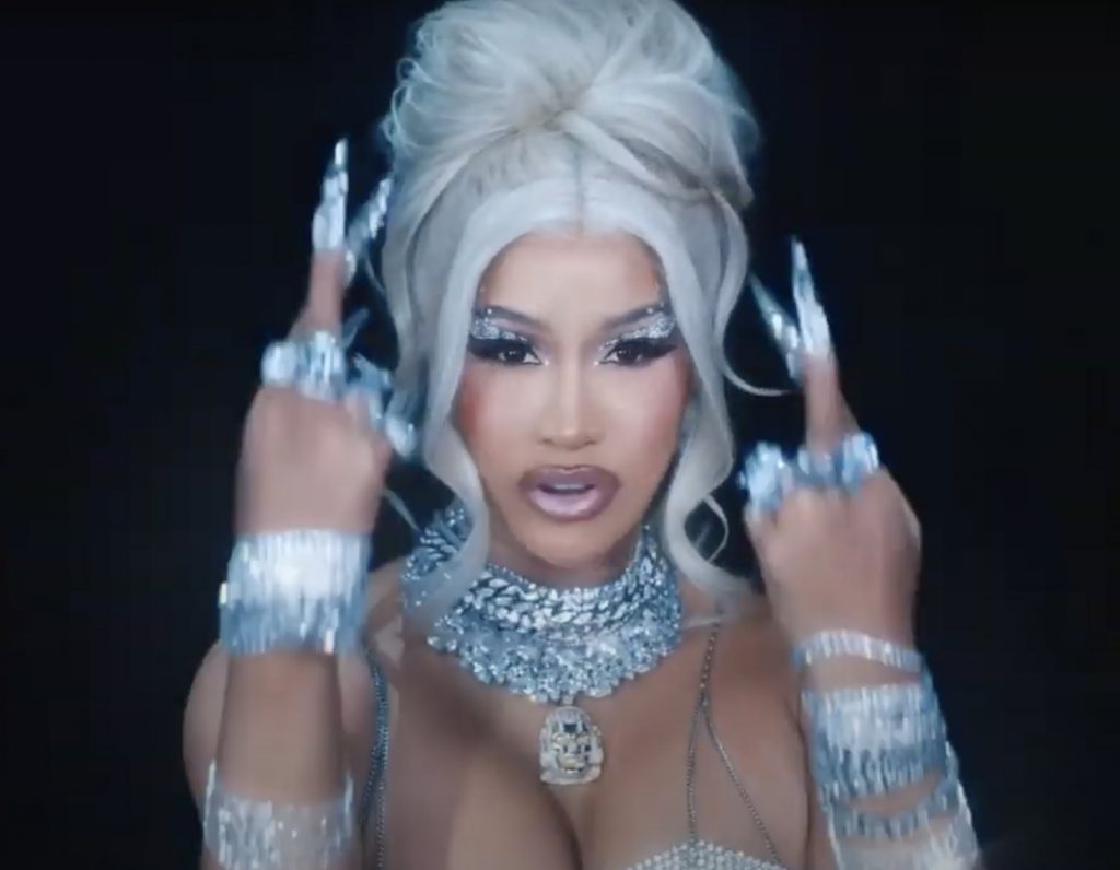 Cardi B, Kanye West, and Lil Durk "Hot Sh*t" Music Video