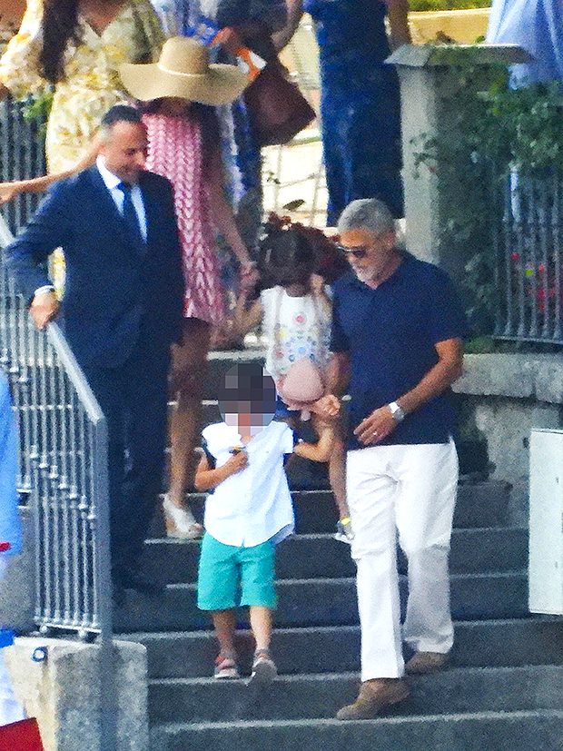 George Clooney Joins Amal & Their Twins For A Boat Ride In Italy – Hollywood Life