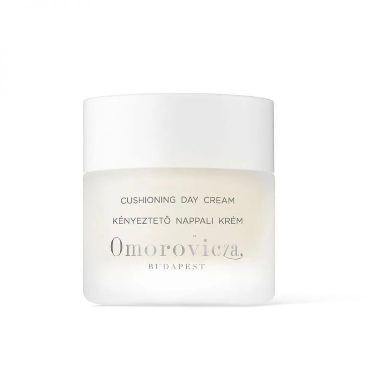 Closed container of Omorovicza Cushioning Day Cream