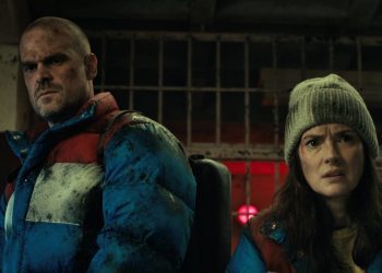 Joyce and Hopper's Matching Outfits on Stranger Things