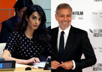 Sketchy Insider Says Amal Clooney Apparently Ordering George To End Flirting With Co-Star Or Else
