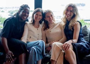 Coalition investors (left to right): Cityblock Health co-founder Toyin Ajayi, Tribe AI co-founder Jackie Nelson, Umbrella co-founder Lindsay Ullman, Glossier VP of Communications Ashley Mayer