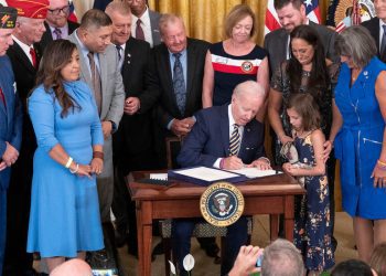 Biden Signs Bill to Help Veterans Exposed to Toxic Burn Pits