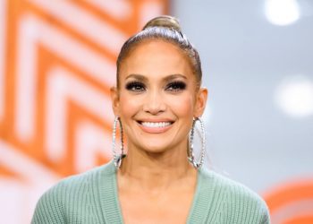 J Lo's Ivory Cardigan Dress by Arias For Instagram Live