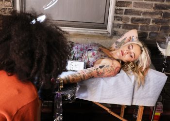 Image may contain Skin Paris Jackson Tattoo Human Person and Hair