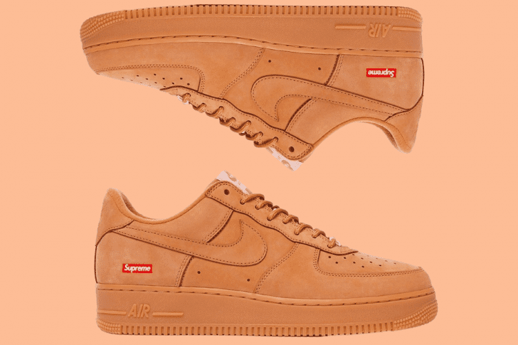 The Supreme x Nike Air Force 1 Low Gets a FW22 Relaunch