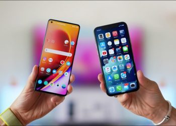 iPhone and Android phone.