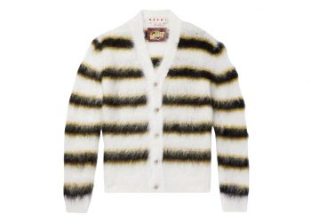 Image may contain: Clothing, Apparel, Jacket, Coat, Sweater, and Cardigan