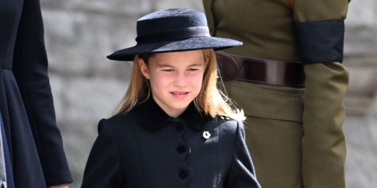 How Princess Charlotte's Outfit Paid Tribute to the Queen at State Funeral