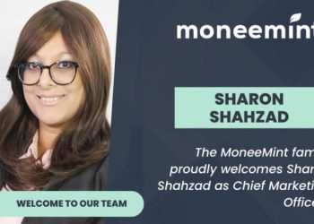 The MoneeMint family proudly welcomes Sharon Shahzad as Chief Marketing Officer