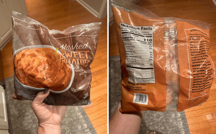 trader joe's fall reviews mashed sweet potatoes