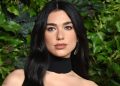 Dua Lipa's Sheer Bodysuit and Race-Car-Driver Outfit