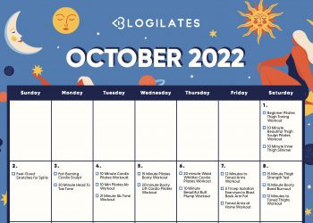 The Blogilates October 2022 Workout Calendar!