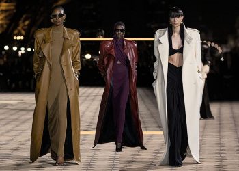 How to Wear The Maxi Dress Trend From Saint Laurent S/S 23